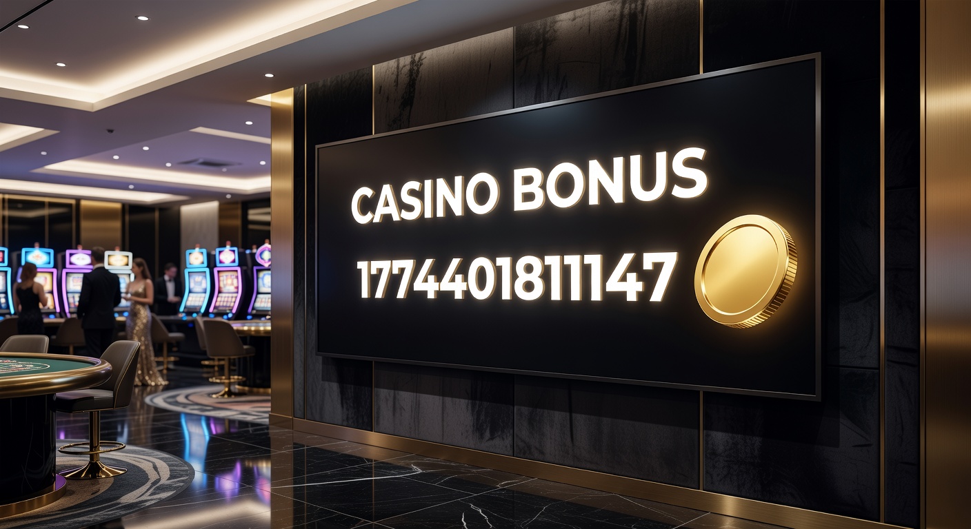 Vibrant display of casino bonus offers on a digital screen, highlighting free spins and welcome packages in a modern online casino interface