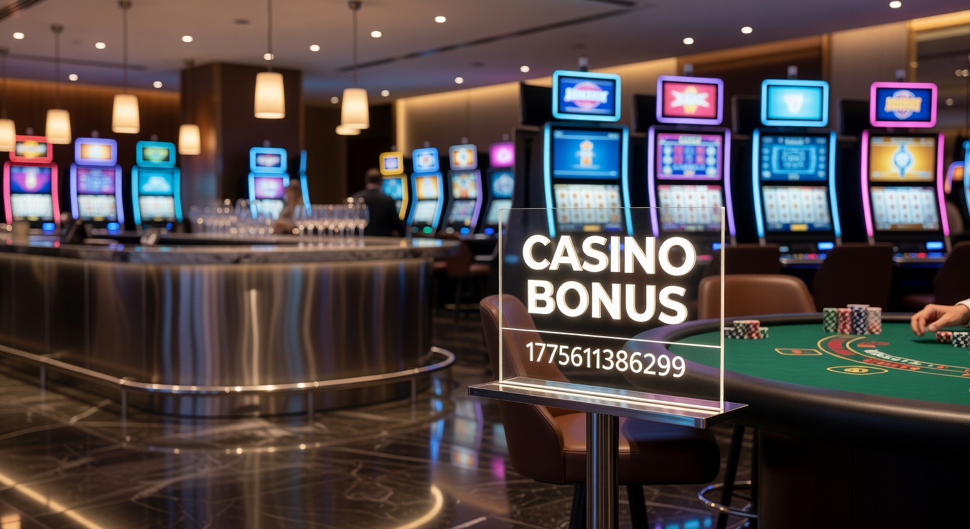 Close-up of a mobile casino app showcasing active bonus offers, reload deals, and wagering trackers