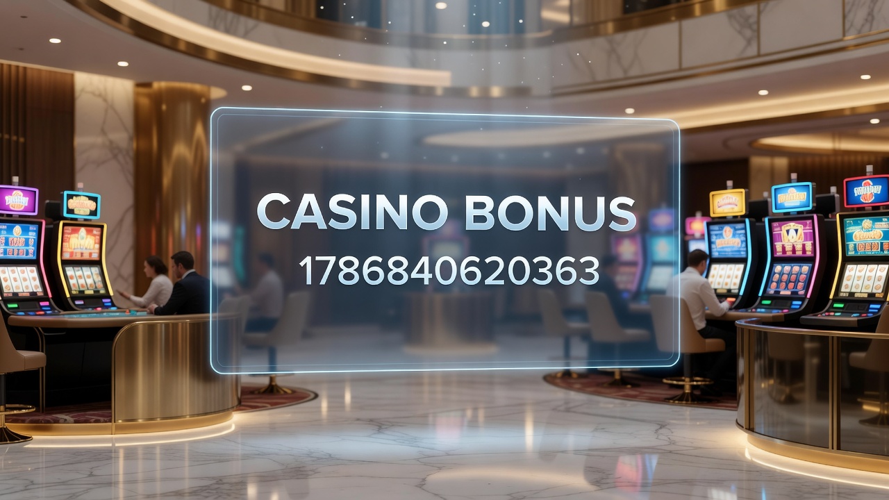 Players reviewing bonus terms on mobile devices in a casino setting