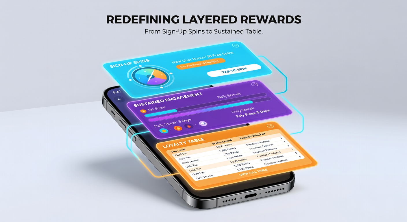 Live dealer table view on smartphone with integrated reward progress and engagement metrics